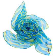 Lady Fashion Printed Scarf with Bright Color for Lady